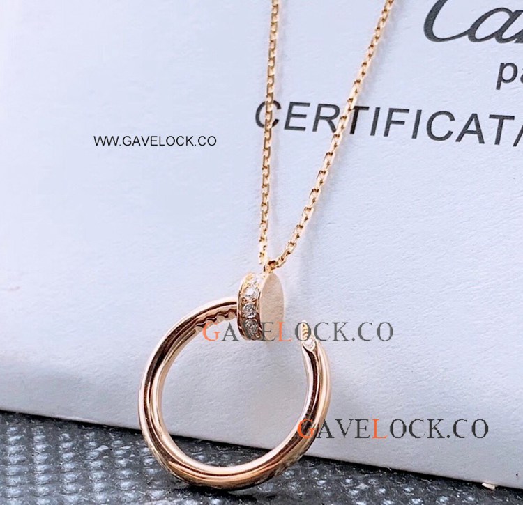 Copy Cartier S925 silver Necklace Nail style